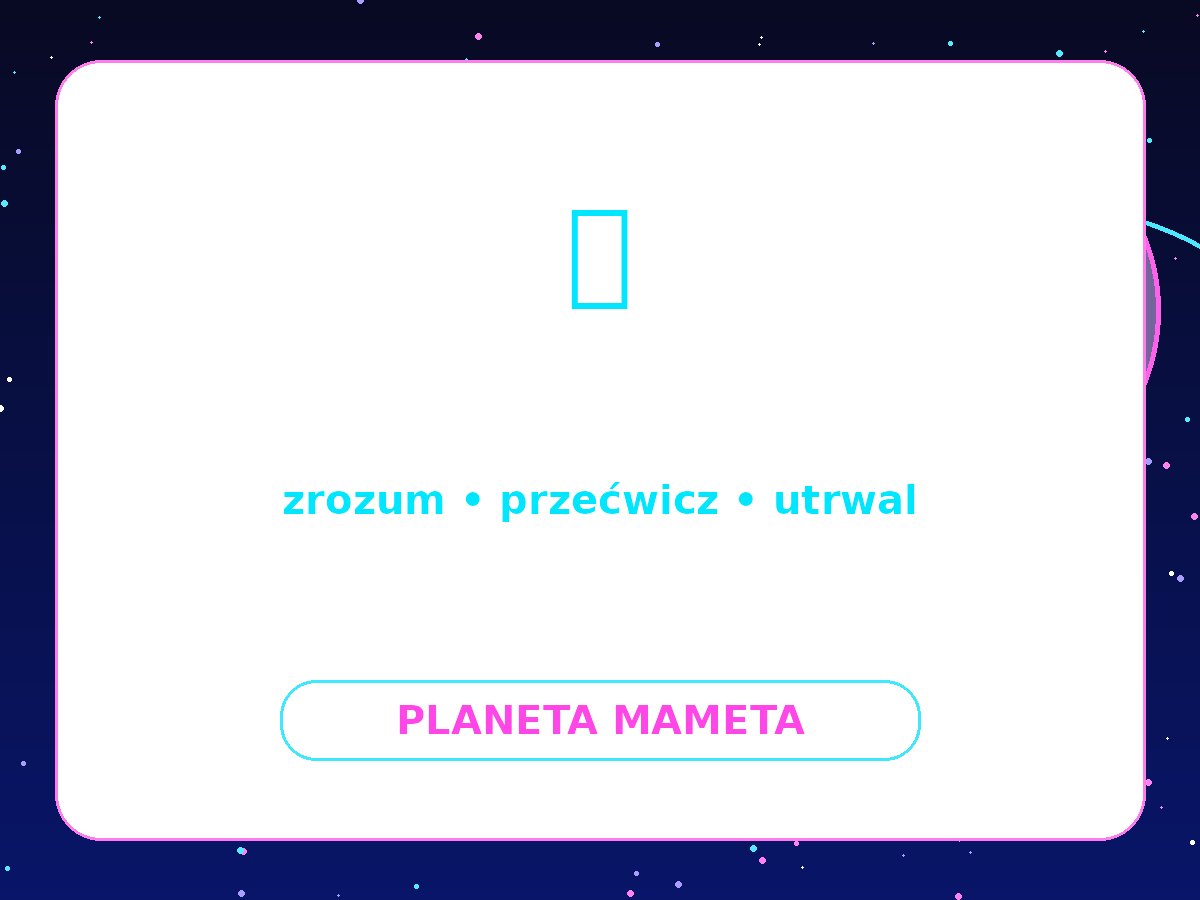 Misja matematyczna Planeta Mameta